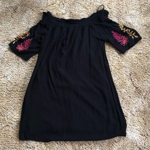 Black Off The Shoulder Dress